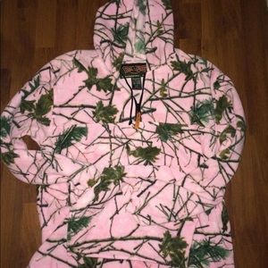 Trail Crest Fuzzy Hoodie